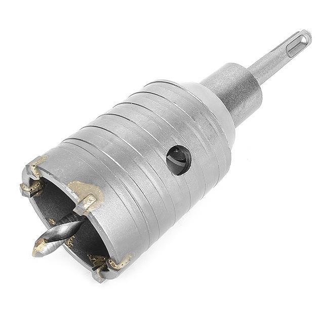 Сверло по бетону корончатое Intertool SD-7050 50 мм + переходник SDS Plus 100 мм - фото 3 Сверло по бетону корончатое Intertool SD-7050 50 мм + переходник SDS Plus 100 мм - фото 3