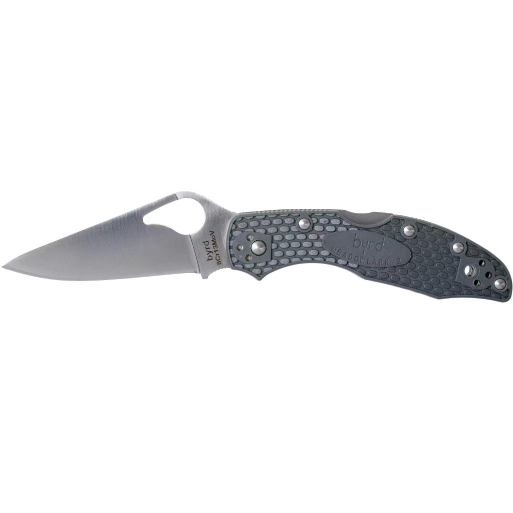 Ніж Spyderco Byrd Meadowlark 2 Grey (m410894)