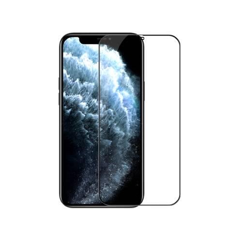 Защитное стекло Glass Ceramic для iPhone 12/12 Pro Black (9071)