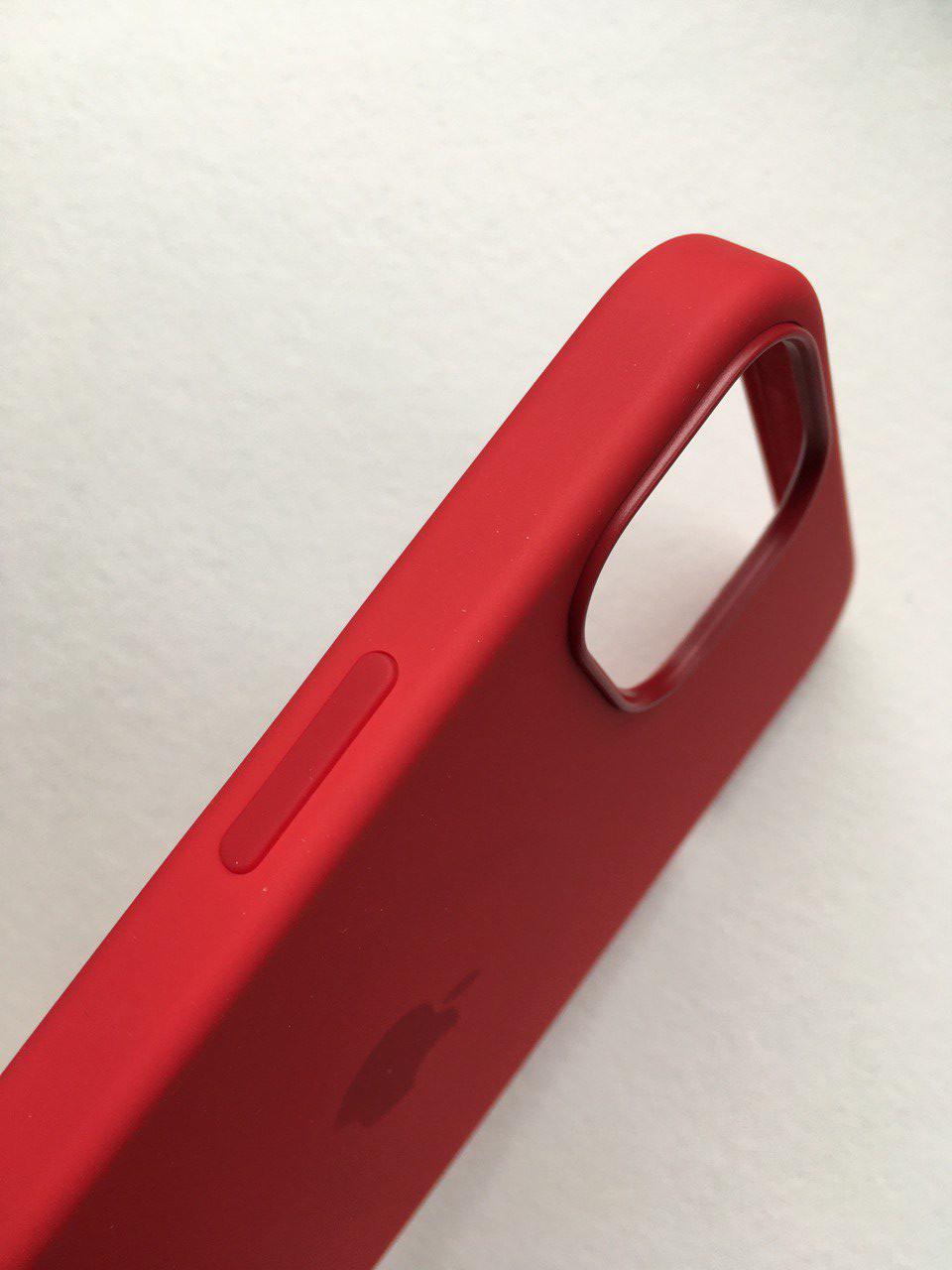 Чохол силіконовий Silicone Case MM2C3ZE/A MagSafe для Apple Iphone 13 Red (12089488) - фото 5