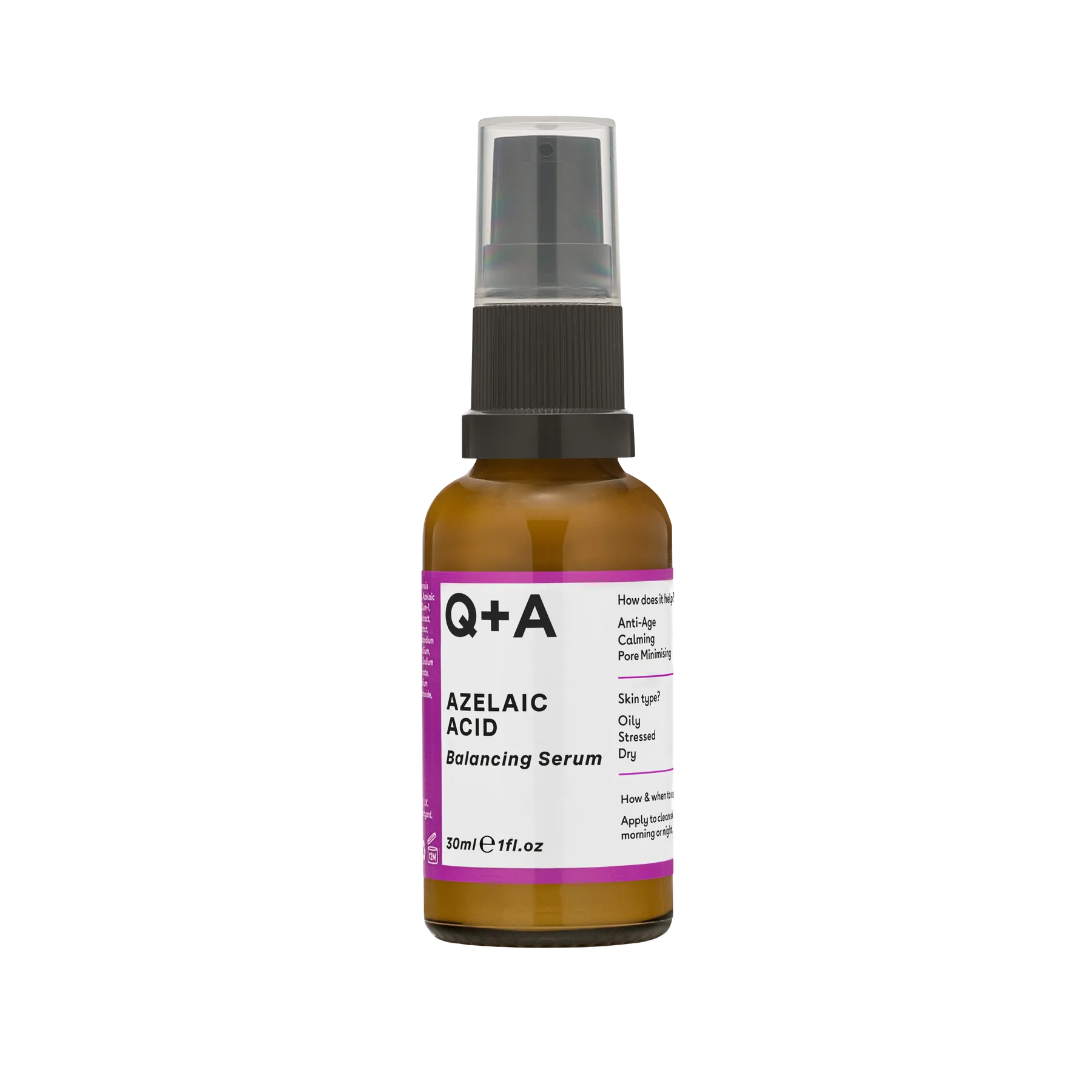 Сироватка для обличчя Q+A Azelaic Acid Facial Serum з азелаїновою кислотою (Т000146)