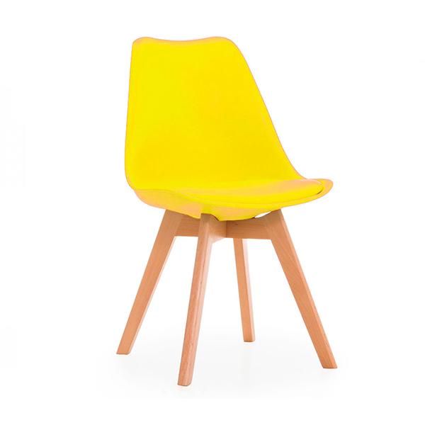 Стілець на ніжках Тор Жовтий