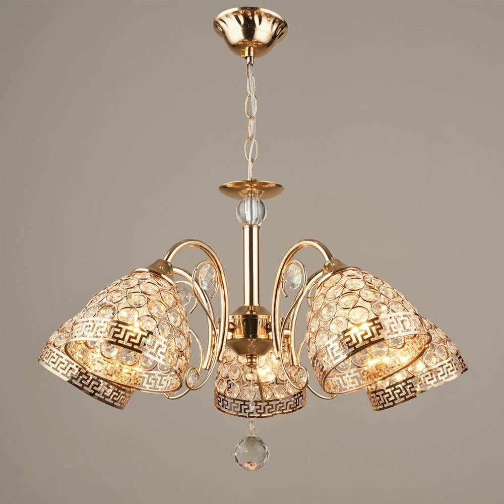 Люстра подвесная Lighthouse SRS-19583/5 FGD Золотой