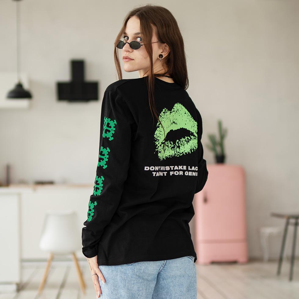 Лонгслив унисекс Type O Negative Bloody Kisses XL Черный (00000002259) - фото 2 Лонгслив унисекс Type O Negative Bloody Kisses XL Черный (00000002259) - фото 2