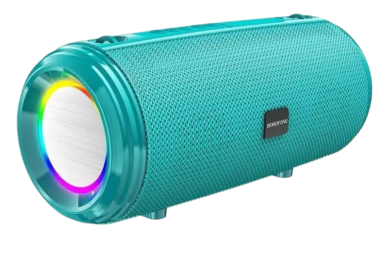 Портативна колонка Borofone BR13 Young Bluetooth світлодіодне підсвічування 1200 мАч Бірюзовий (2540506597) Портативна колонка Borofone BR13 Young Bluetooth світлодіодне підсвічування 1200 мАч Бірюзовий (2540506597)