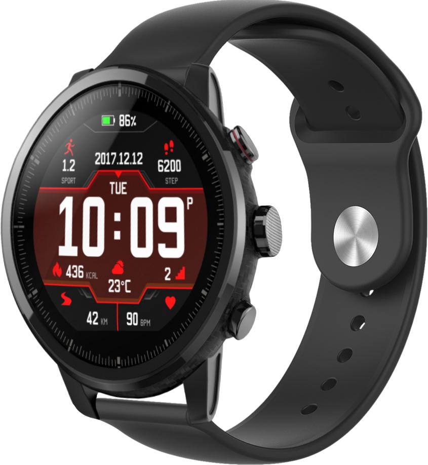 Ремешок Base для Amazfit Stratos 22 мм Black (21704)