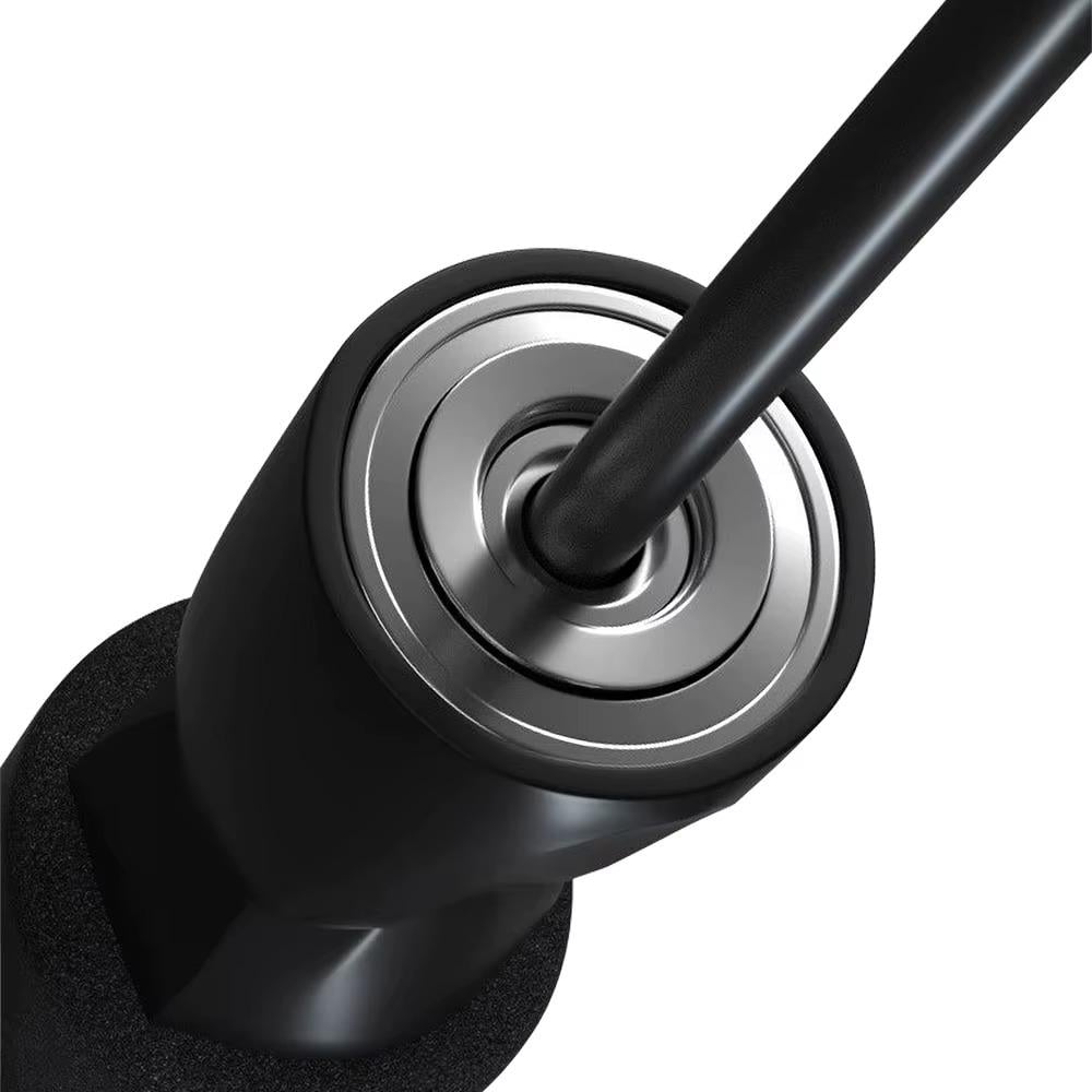 Скакалка скоростная гимнастическая для кроссфита с подшибниками 2,8 м Черный - фото 5 Скакалка скоростная гимнастическая для кроссфита с подшибниками 2,8 м Черный - фото 5