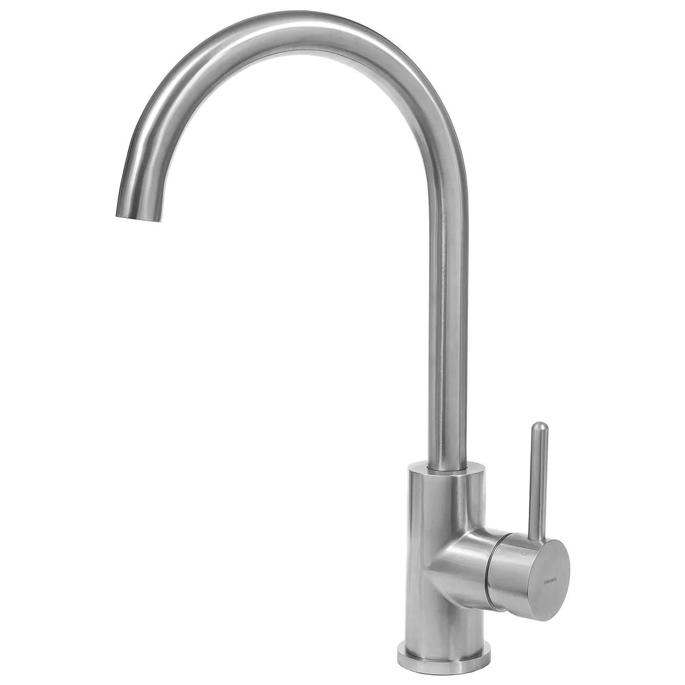 Смеситель для кухни Omnires Y Y1250IN однорычажный Сатин (169240)