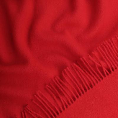 Плед руно 140х200 см красный - фото 2