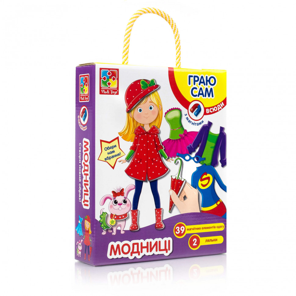 Настольная игра Vladi Toys Модницы укр. (VT3702-05)