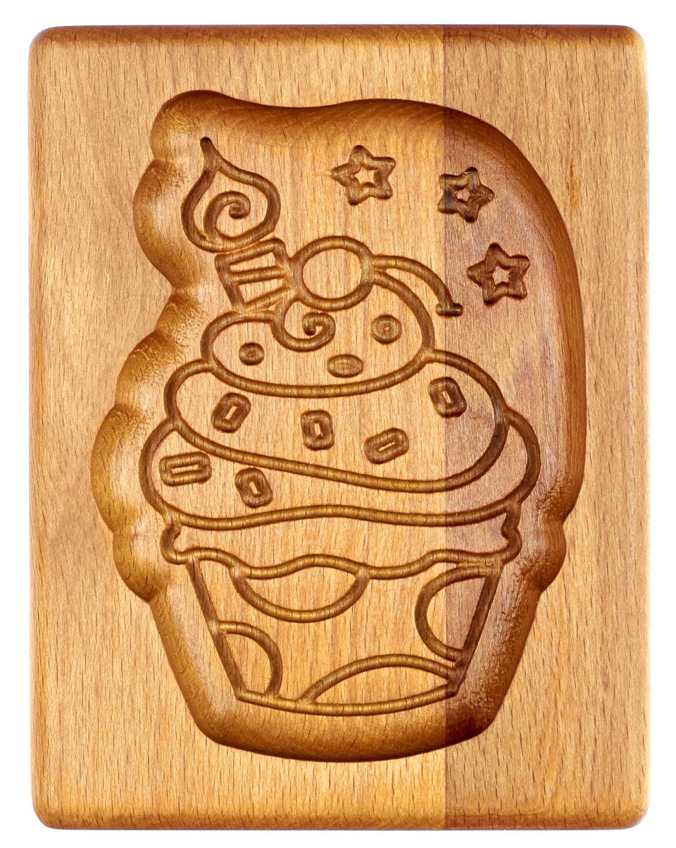 Форма для пряника Пирожное 10,5х14х2 см (3901)