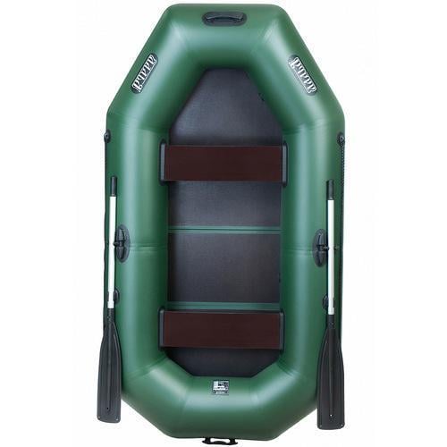 Надувная лодка Ладья ЛТ-240В ПВХ 2-х местная/гребная/сплошное дно