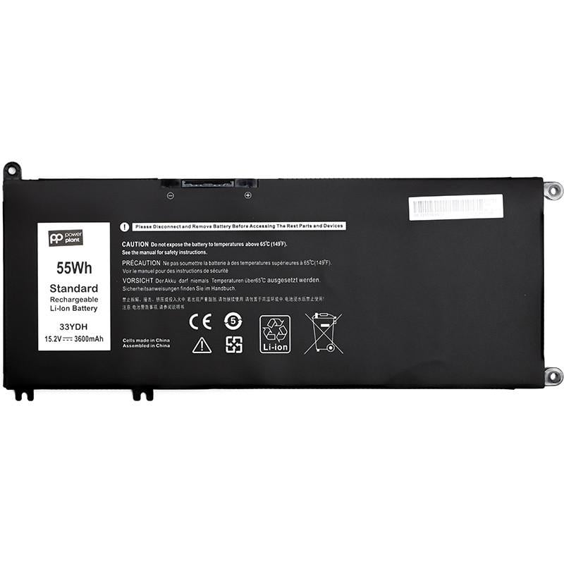 Аккумулятор Power для ноутбуков DELL Inspiron 15 7577 33YDH 15,2V 3600mAh