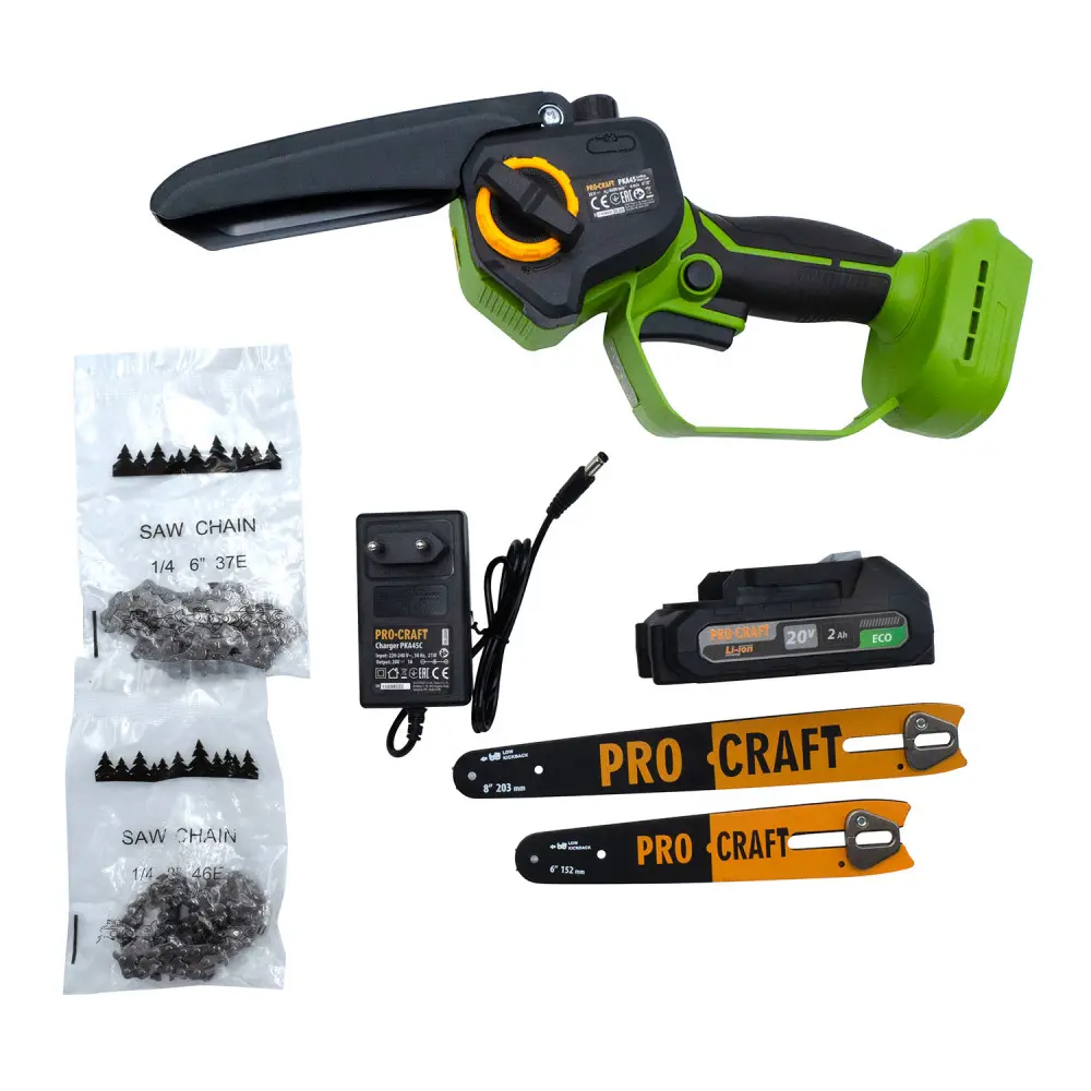 Пила бесщеточная аккумуляторная ProCraft PKA45 с 1 аккумулятором и зарядным устройством - фото 11