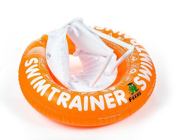 Надувной круг для детей SWIMTRAINER Classic от 2 до 6 лет Оранжевый (10220)