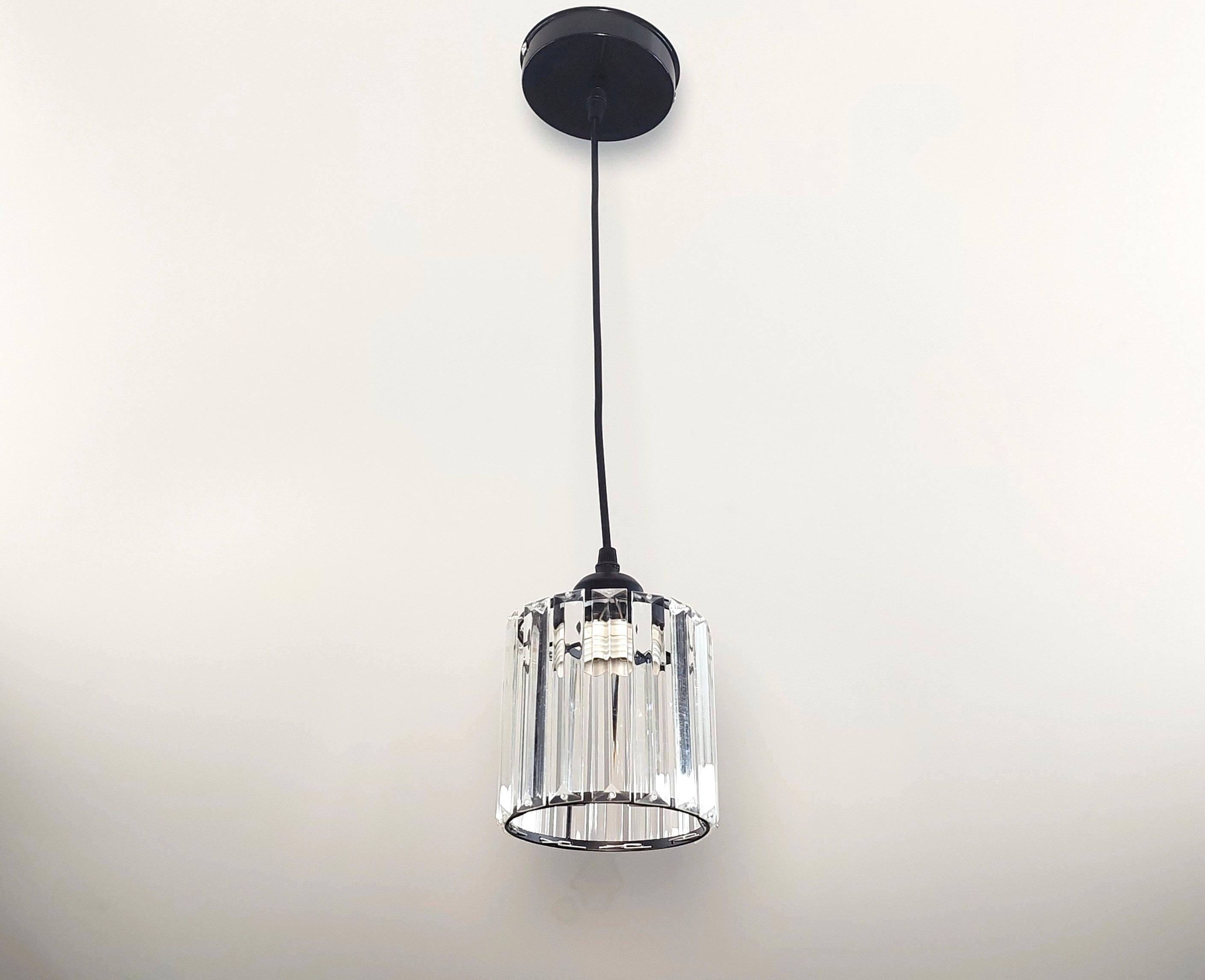 Люстра подвес на 1 плафон Черный (212/1) - фото 2