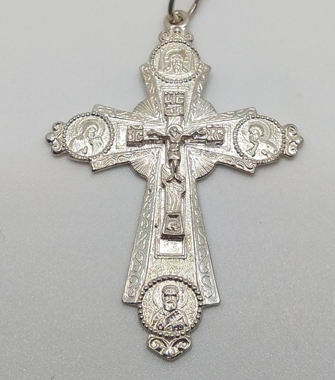 Крестик покрова серебро 925° 3,49 г (35x052)