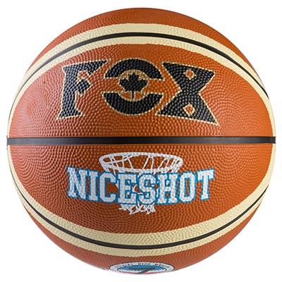 Мяч баскетбольный FOX NiceShot №7 Оранжевый (11823788) - фото 4