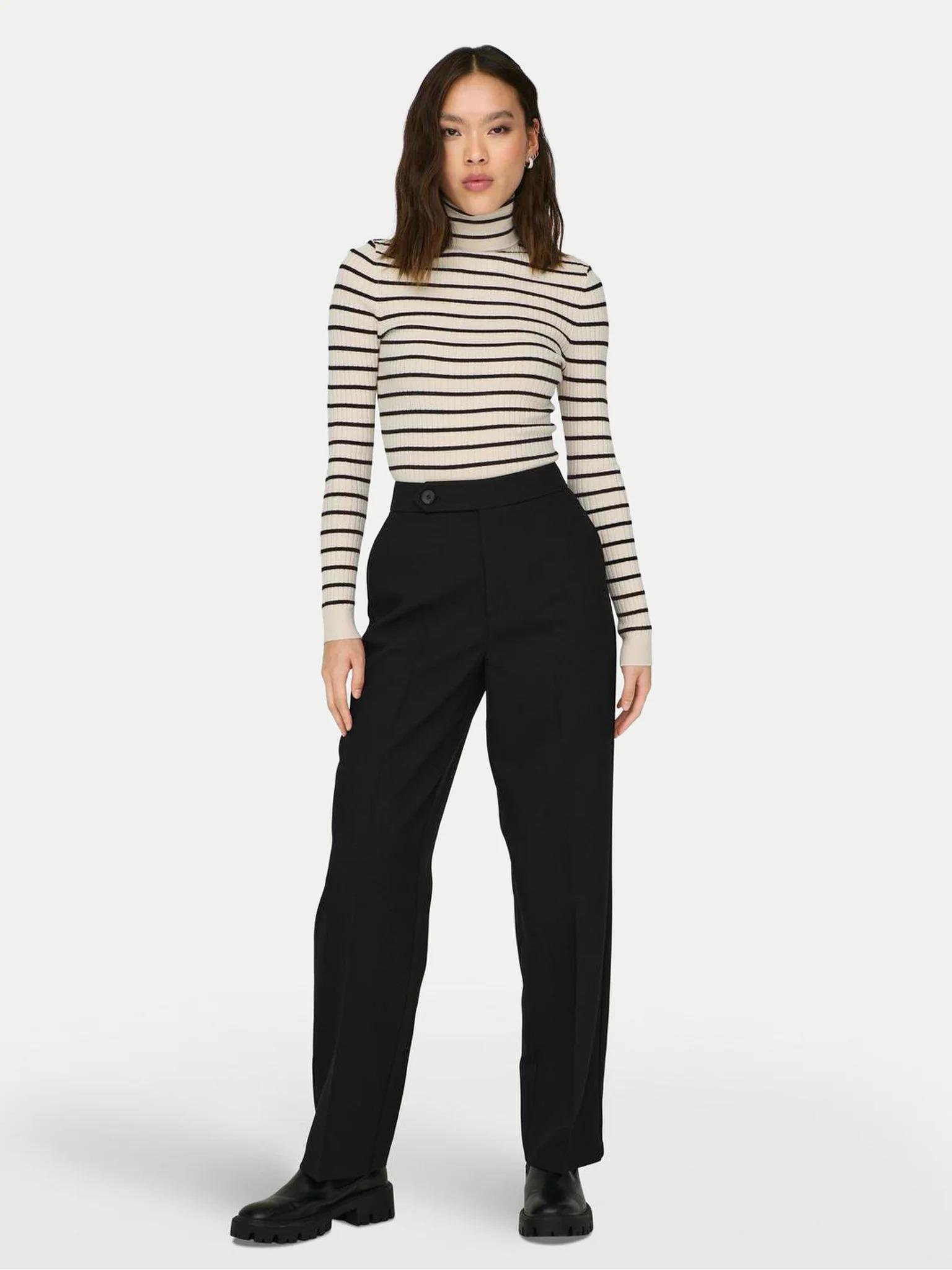 Гольф Only 15165075 Смужки XS Білий Гольф Only 15165075 Смужки XS Білий