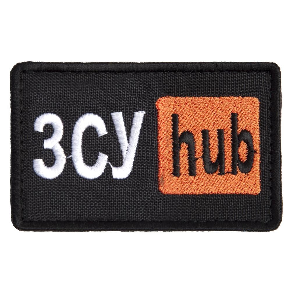 Шеврон на липучці '' ЗСУ Hub'' 5х9,5 см (22224)