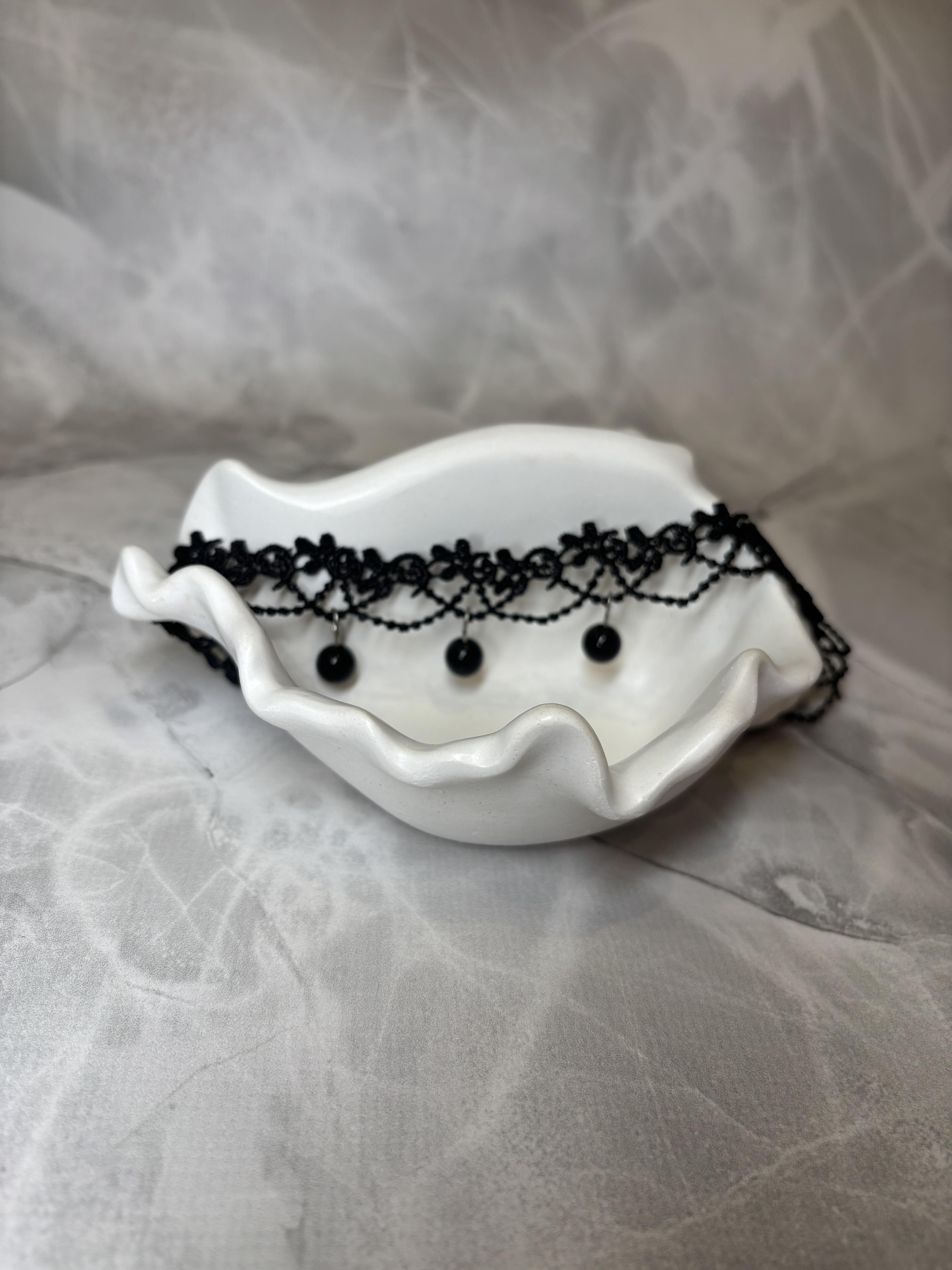 Чокер Mirshine Lace Black (23016) - фото 1 Чокер Mirshine Lace Black (23016) - фото 1