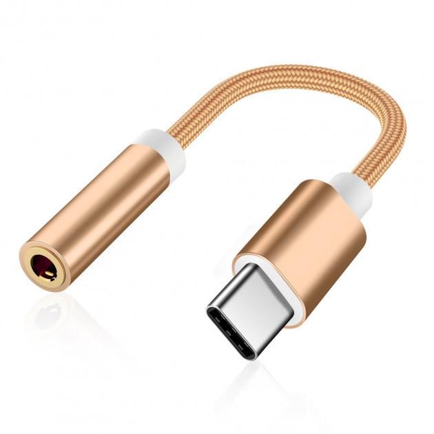 Адаптер Alitek USB type-C - Audio 3,5 мм (1134294518)