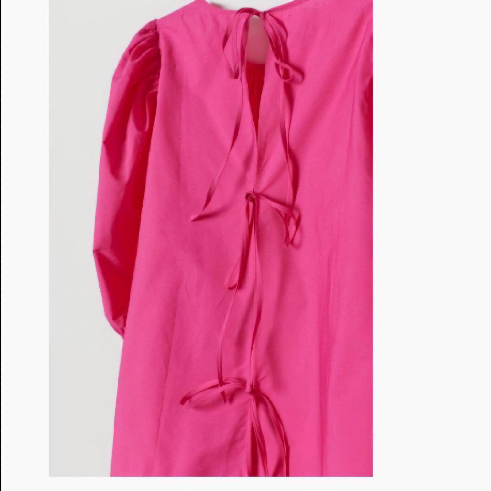 Блуза з коротким рукавом р. M Рожевий (9102781wer) - фото 2