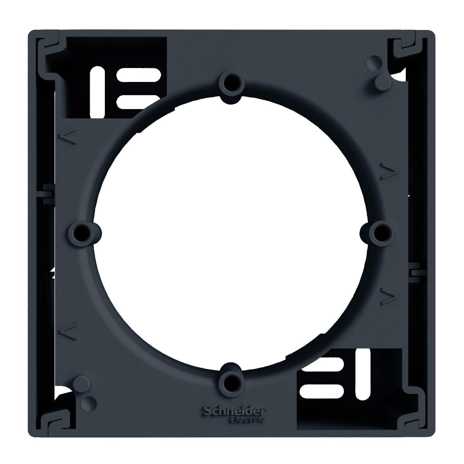 Коробка одноместная Schneider Electric Asfora для наружного монтажа Антрацит (EPH6100171)