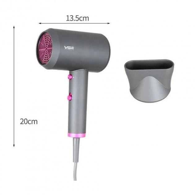 Фэн VGR V-400 2000 Вт Gray (784779901) - фото 5