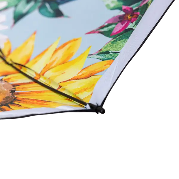 Парасолька механічна складана 100 см з малюнком Жовта (HP-23-14Y) - фото 7