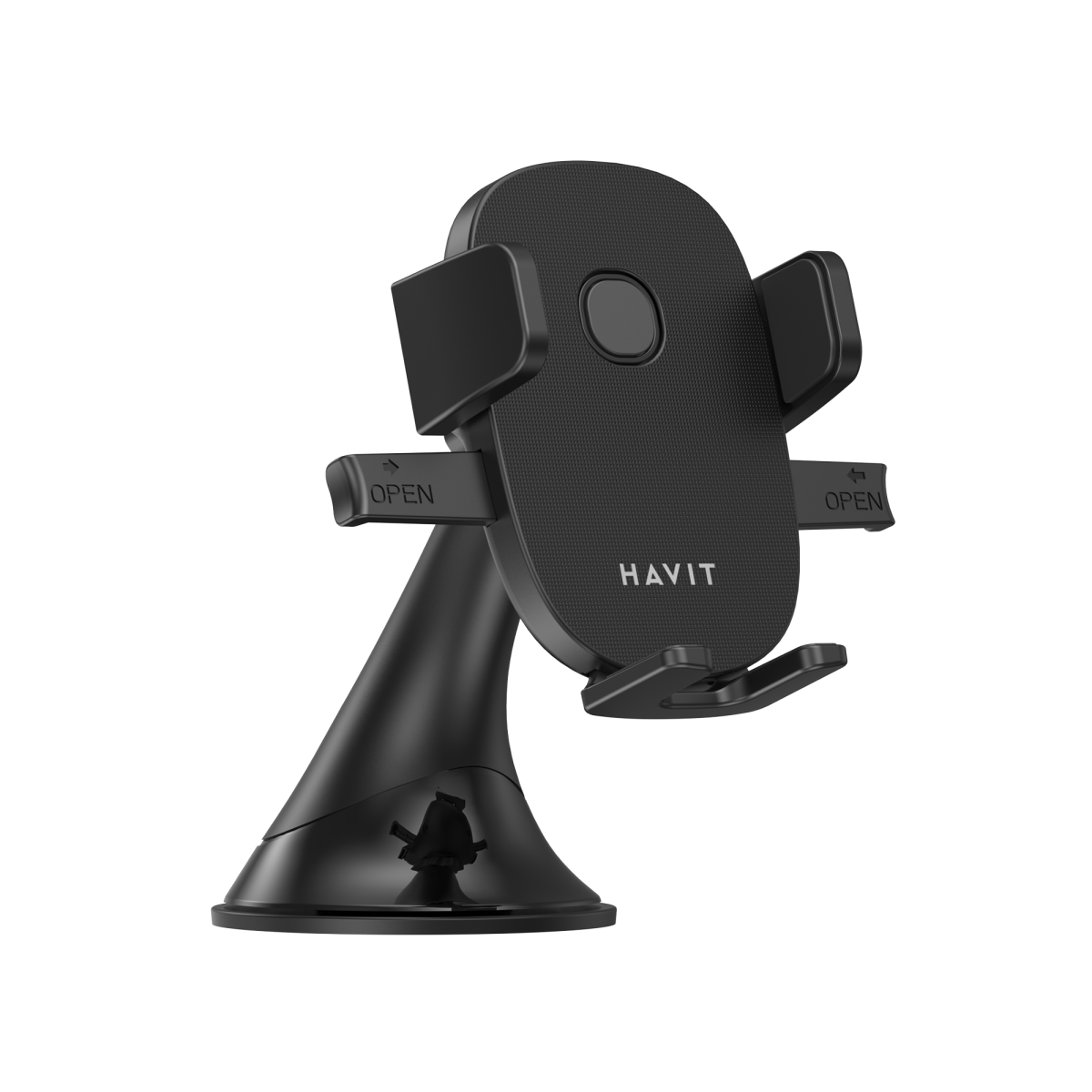 ᐉ Автодержатель для телефона Havit HV-LY023 Black (27605) • Купить в Киеве,  Украине • Лучшая цена в Эпицентр