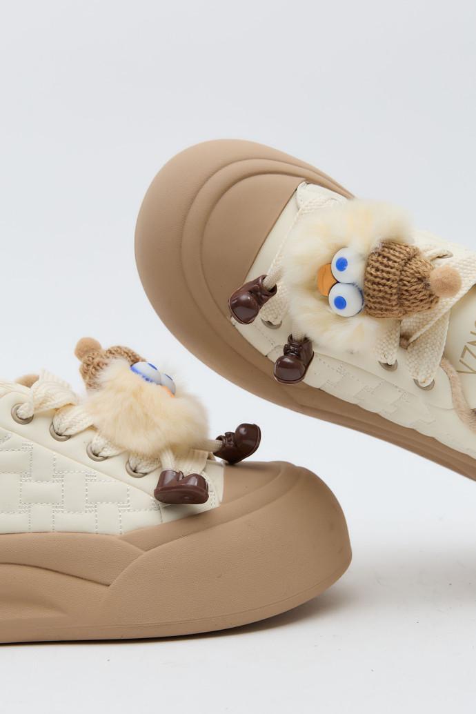 Слипоны LONZA 204952 р. 37 Бежевый (21888_37) - фото 4 Слипоны LONZA 204952 р. 37 Бежевый (21888_37) - фото 4