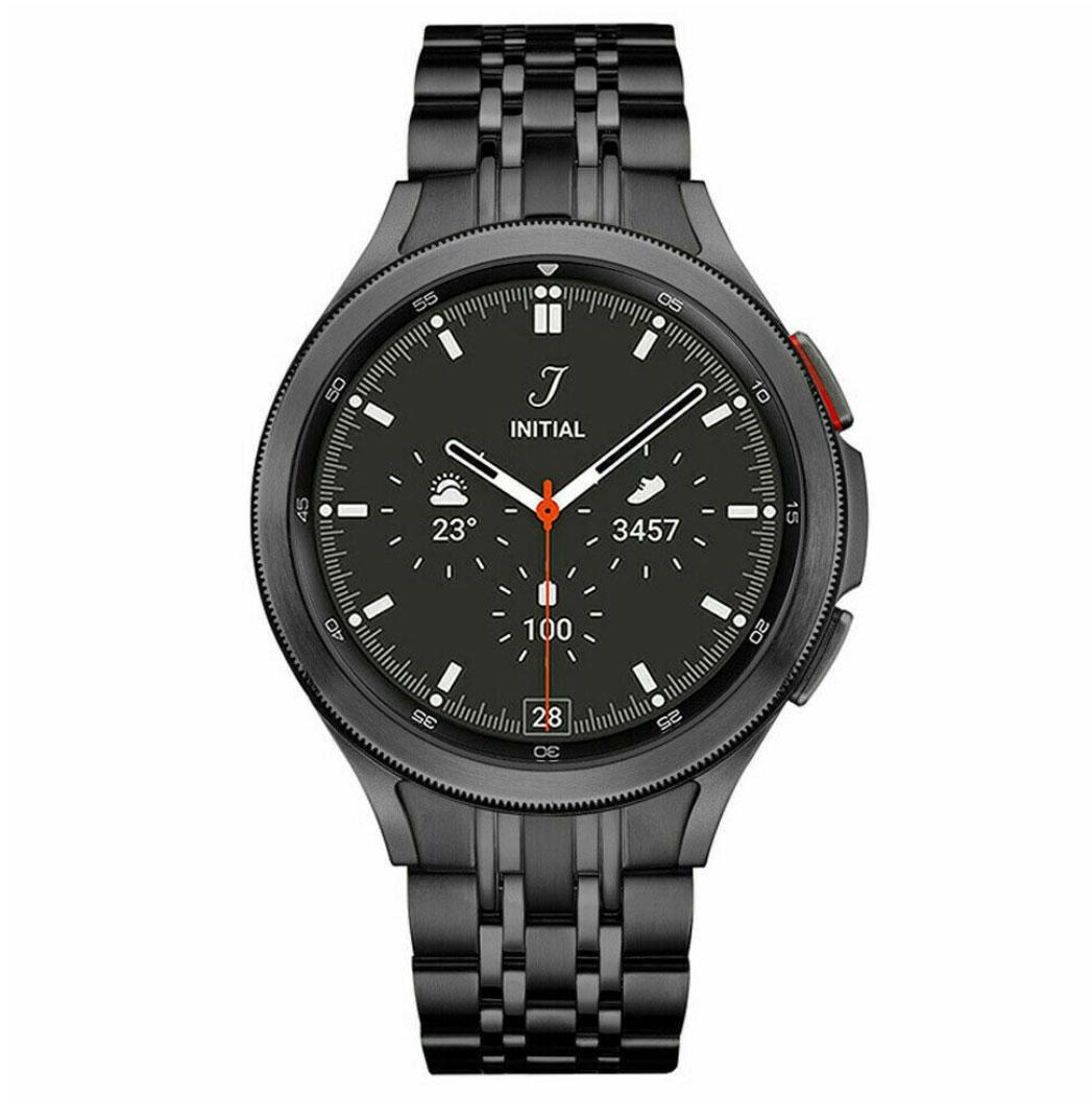 Ремінець металевий Primolux Steel Link для годинника Samsung Galaxy Watch 4 Classic 42 мм SM-R880 Black - фото 4