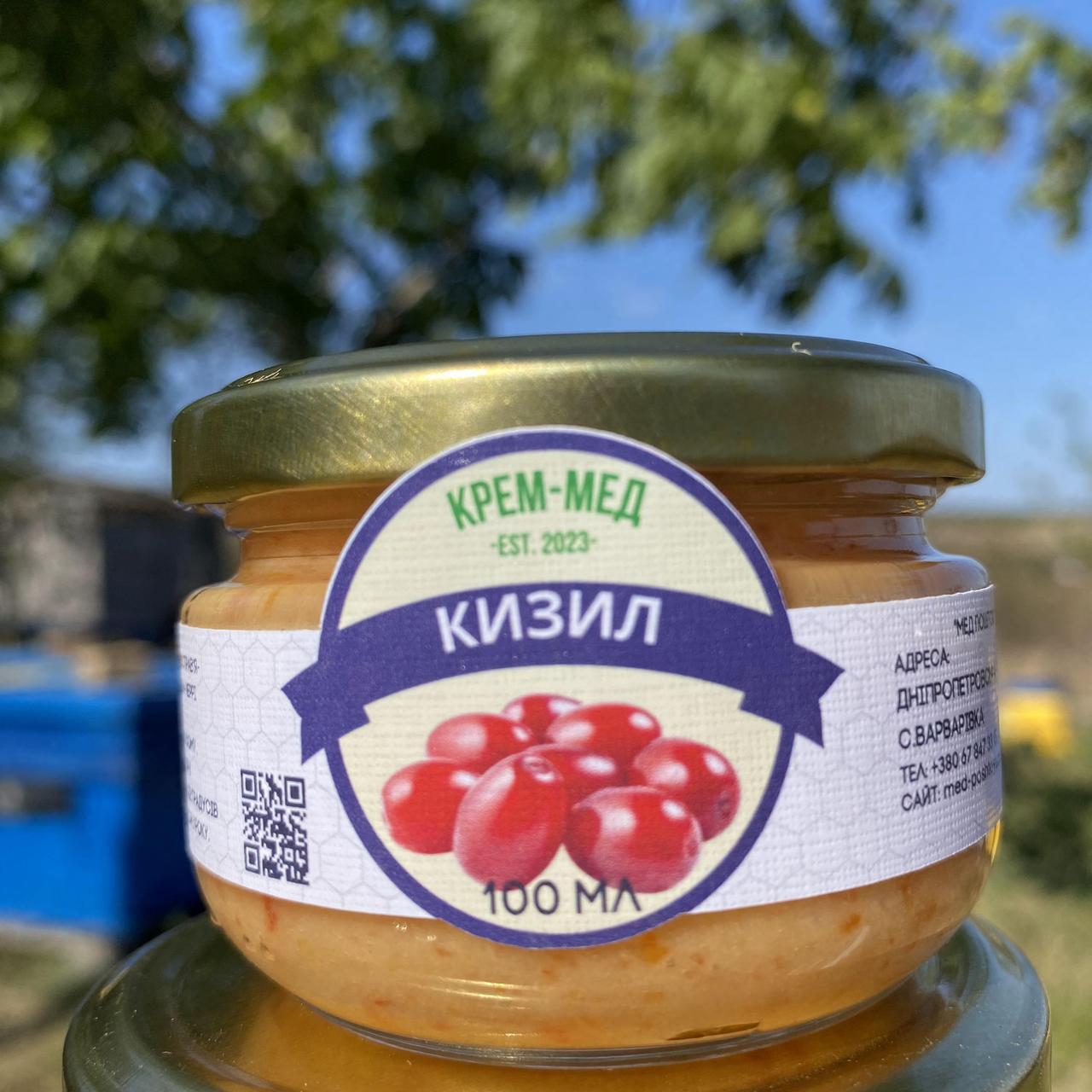 Крем-мед Кизил 0,1 л 120 г (1142066657)