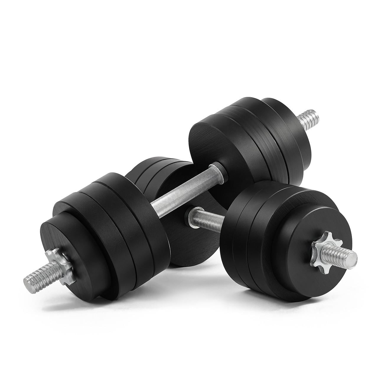 Гантелі розбірні MegaShape Progressive 2х27 кг з полімерним покриттям (3059720786)