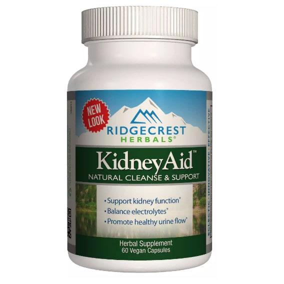 Комплекс для профілактики нирок RidgeCrest Herbals Kidney Aid 60 Veg Caps (RCH168)