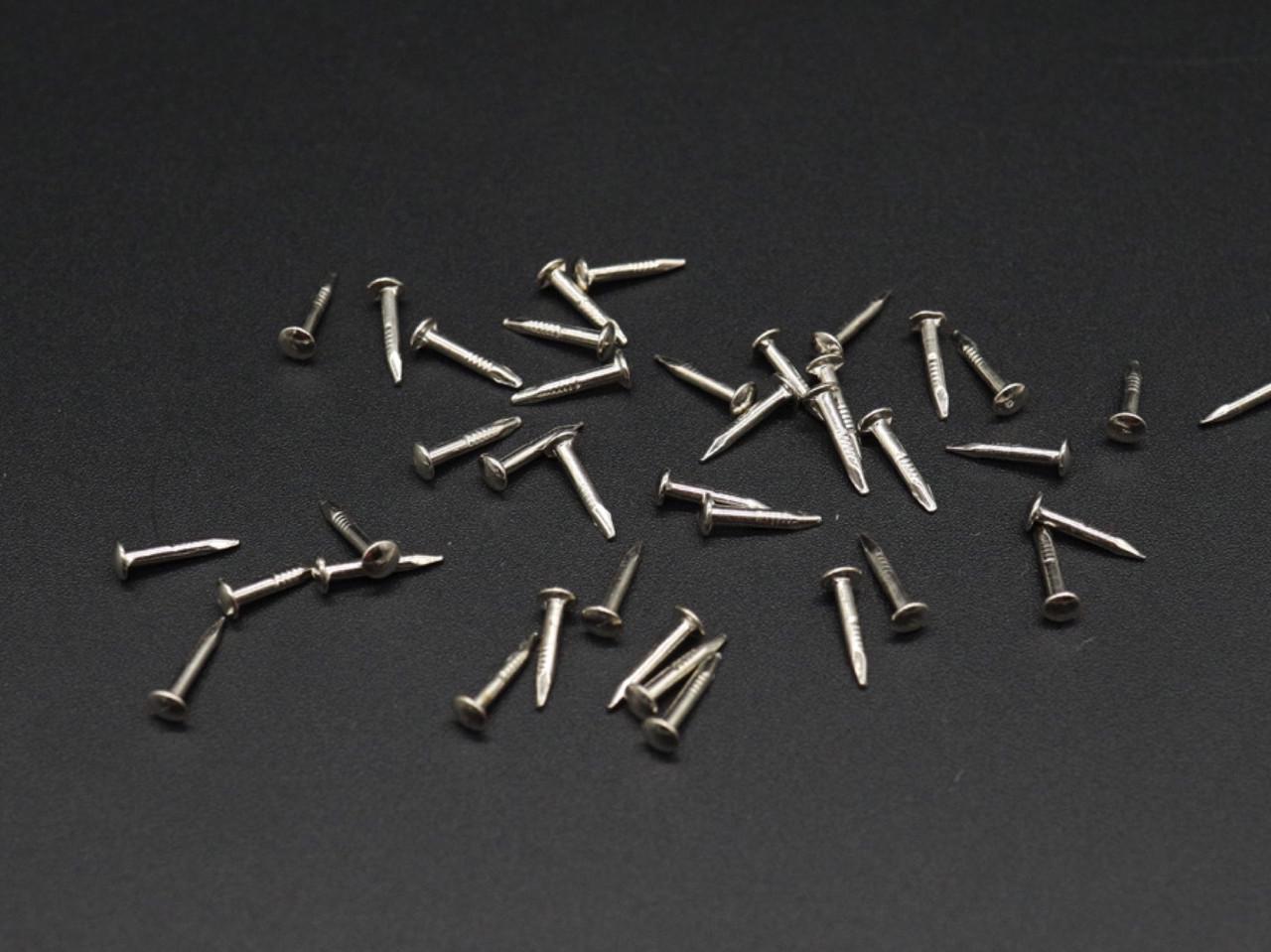 Гвозди декоративные для мебели 1,5х10 мм 100 г Серебряный (226479129)