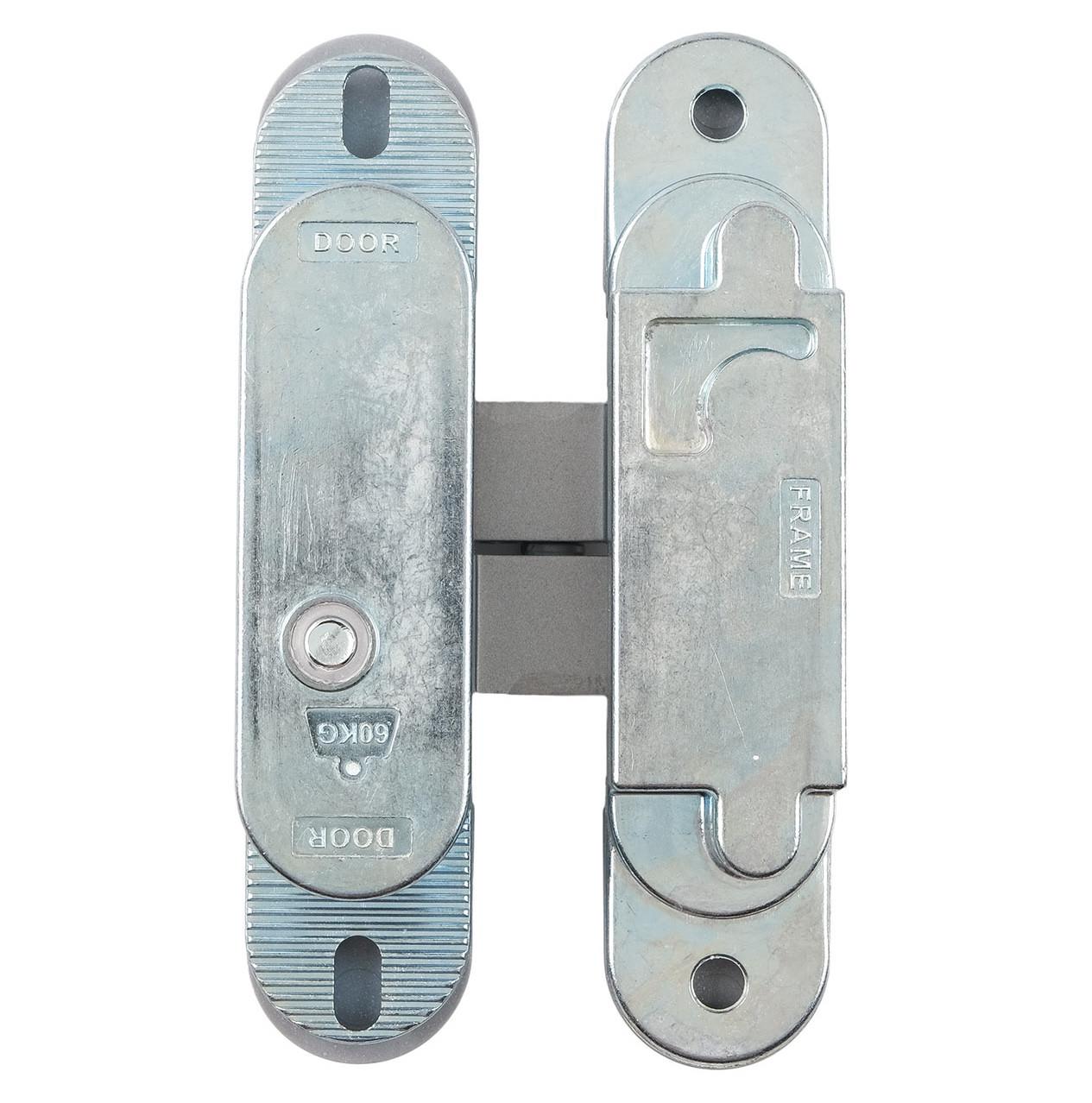 Петля скрытая Profitlock PL160 3D 24x110 мм для дверей 60 кг Хром матовый (PL160.SC) - фото 3 Петля скрытая Profitlock PL160 3D 24x110 мм для дверей 60 кг Хром матовый (PL160.SC) - фото 3