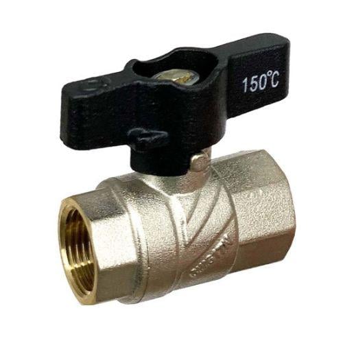 Кран шаровой полнопроходной Zegor PRO FB01 прямой 1/2" ВВ PN40