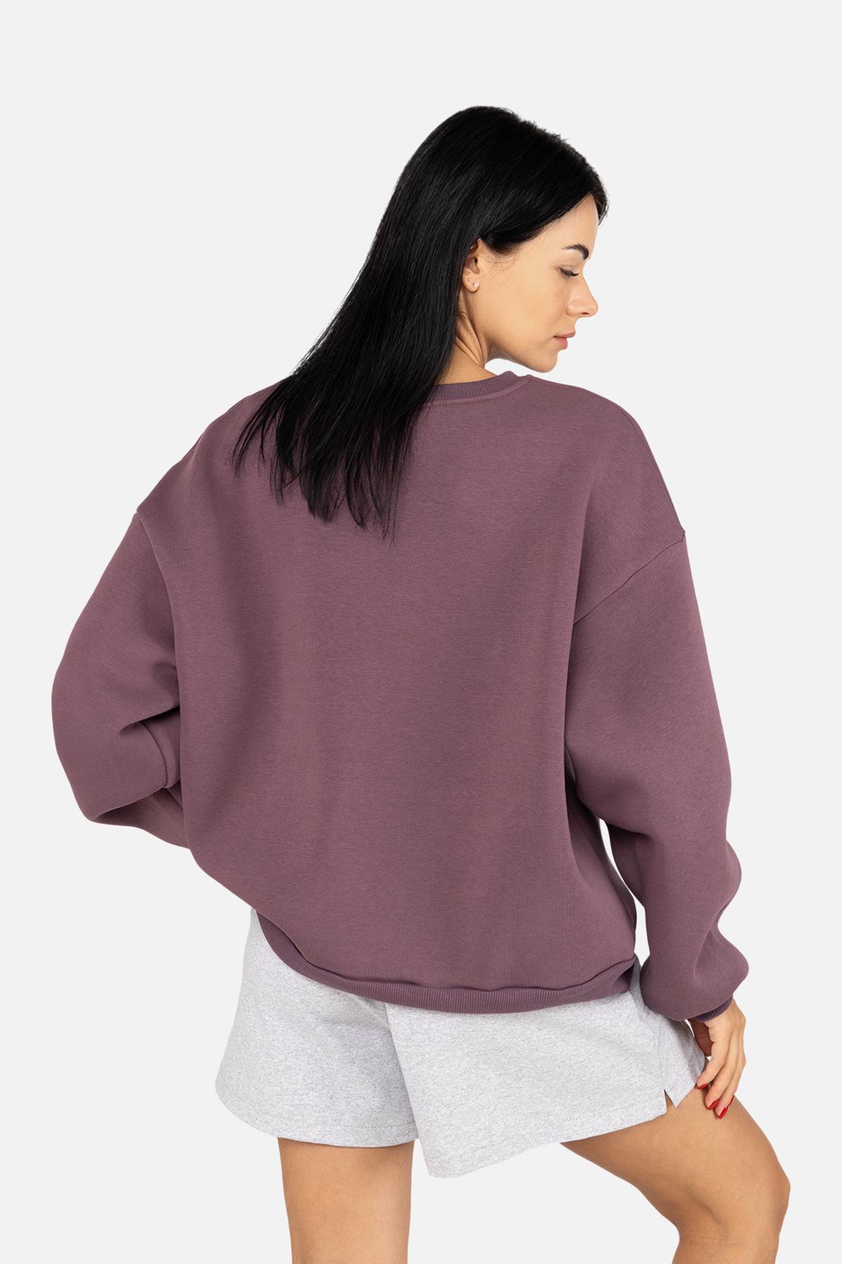 Світшот жіночий ЦБ-00254559 р. 42 Фіолетовий (SKT001004608) - фото 4 Світшот жіночий ЦБ-00254559 р. 42 Фіолетовий (SKT001004608) - фото 4