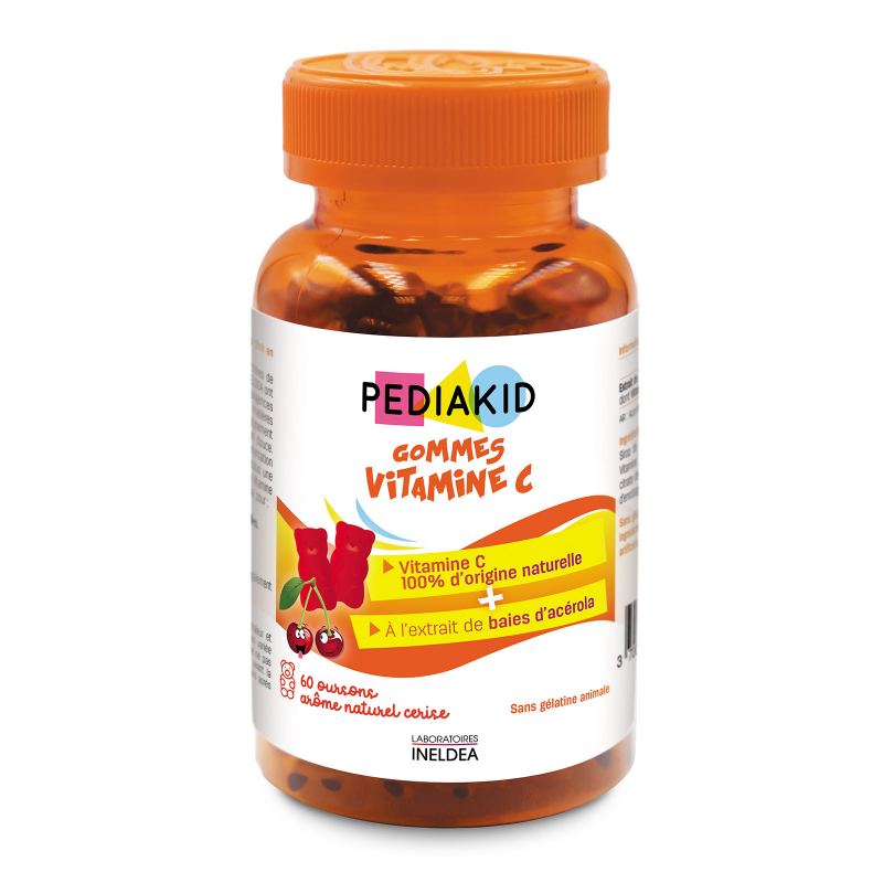 Вітаміни Ведмежуйки Pediakid Gommes vitamine C 60 шт. (PK31)