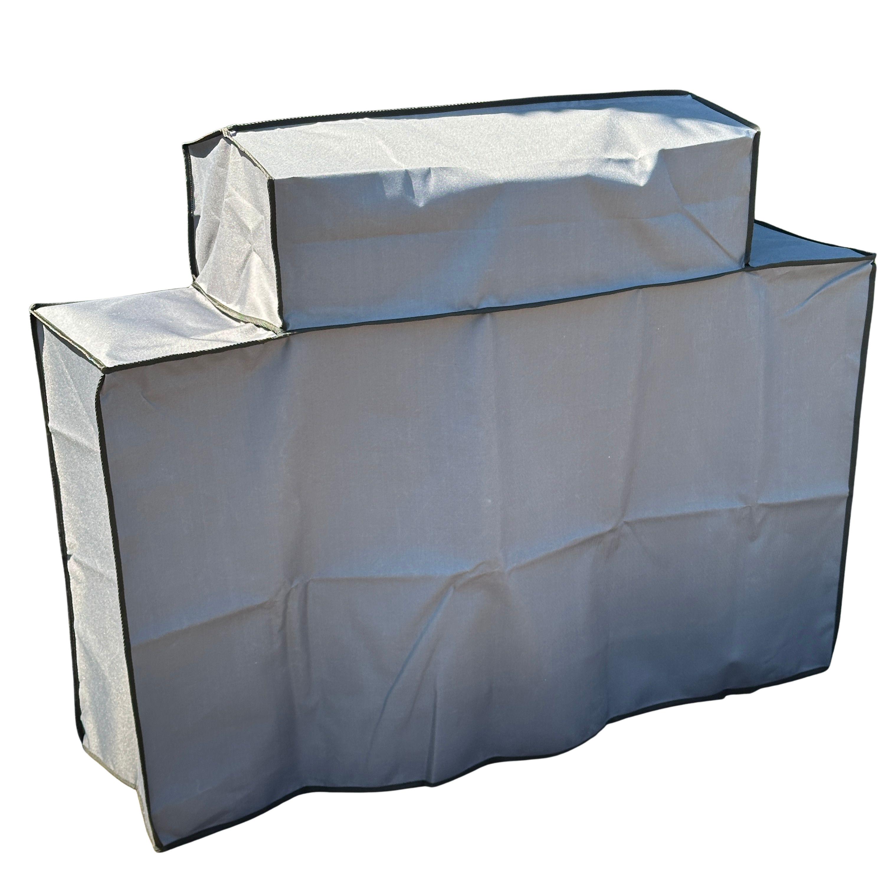 Чехол для мангала-барбекю защитный Mzavod Гелиос на 12 шампуров ткань Оксфорд 390 Серый (147-17-1079510007006)