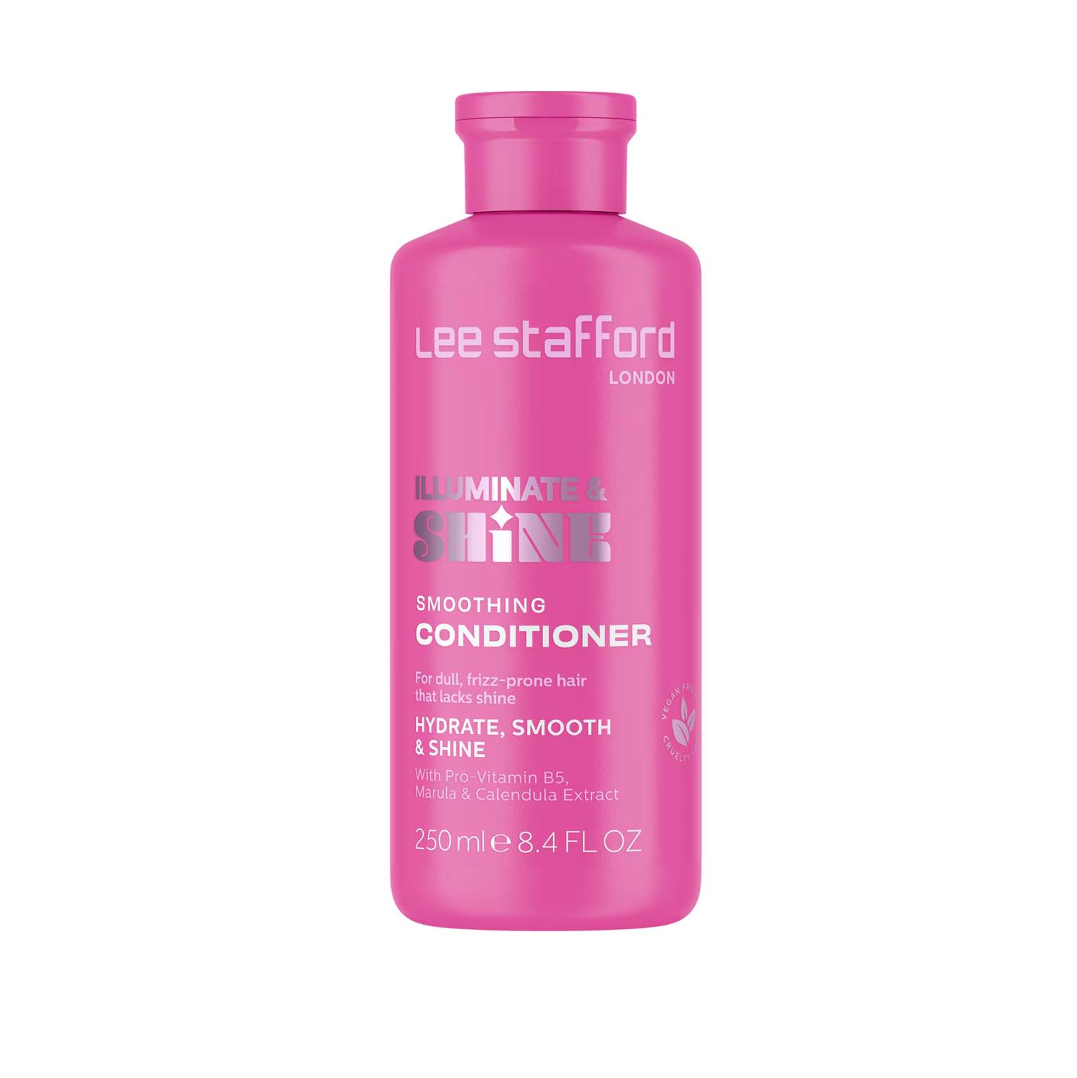 Кондиционер разглаживающий Lee Stafford Illuminate&Shine Smoothing Conditioner Сияние и Блеск 250 мл (5060282708570)