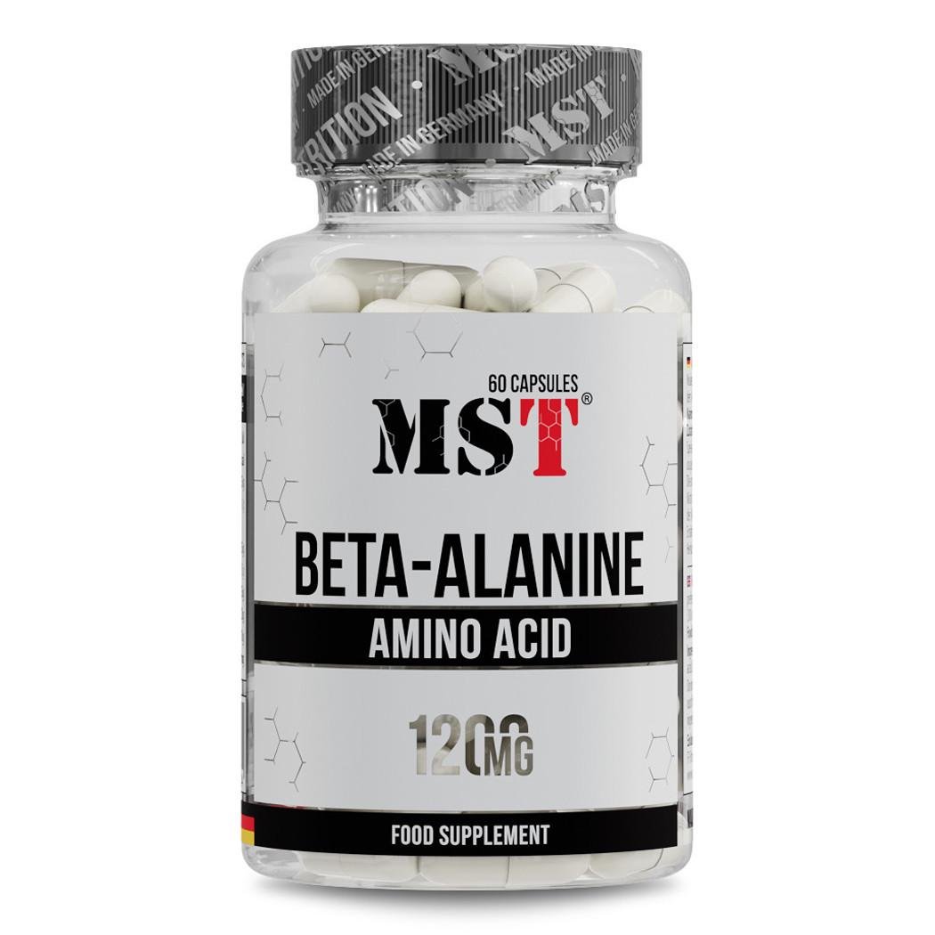 Аминокислота MST Beta-Alanine 1200 60 капс. (2528513529)