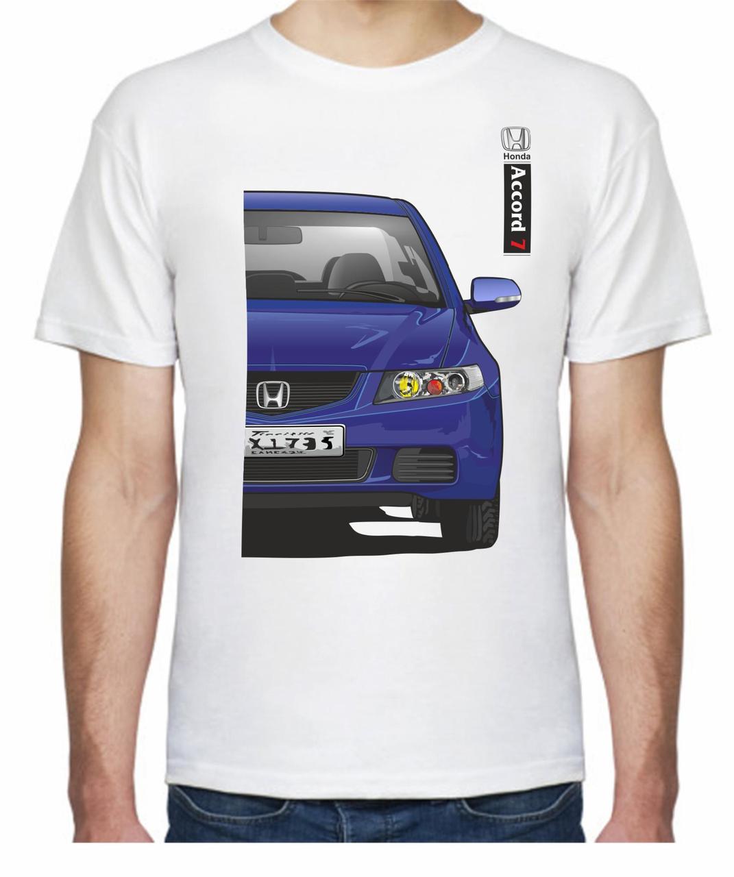 Футболка мужская Avtolife Honda Accord 7 F 305133 S Белый (2498725850) Футболка мужская Avtolife Honda Accord 7 F 305133 S Белый (2498725850)