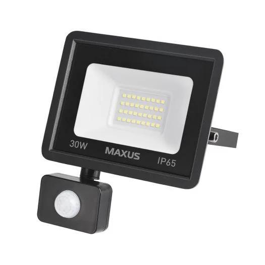 Прожектор серсорный Maxus FL-04 30W 5000K (27803089) - фото 2 Прожектор серсорный Maxus FL-04 30W 5000K (27803089) - фото 2