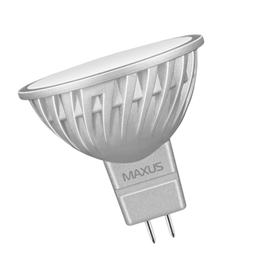 Лампа LED Maxus MR16 4 Вт 220 В мягкий теплый свет 3000K 1-LED-328 1 шт. (000032235_2)