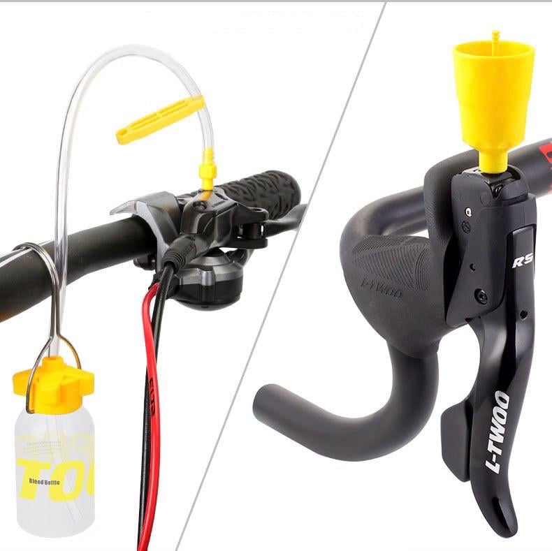 Комплект для прокачки гидравлических тормозов велосипеда TOOPRE с металлическими соединителями - фото 2 Комплект для прокачки гидравлических тормозов велосипеда TOOPRE с металлическими соединителями - фото 2