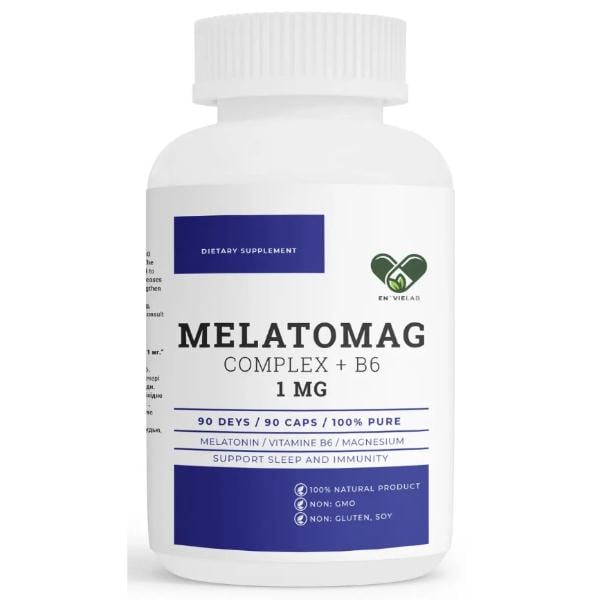 Мелатонин для сна Envie Lab Melatomag 1 мг 90 капс. (000022340)