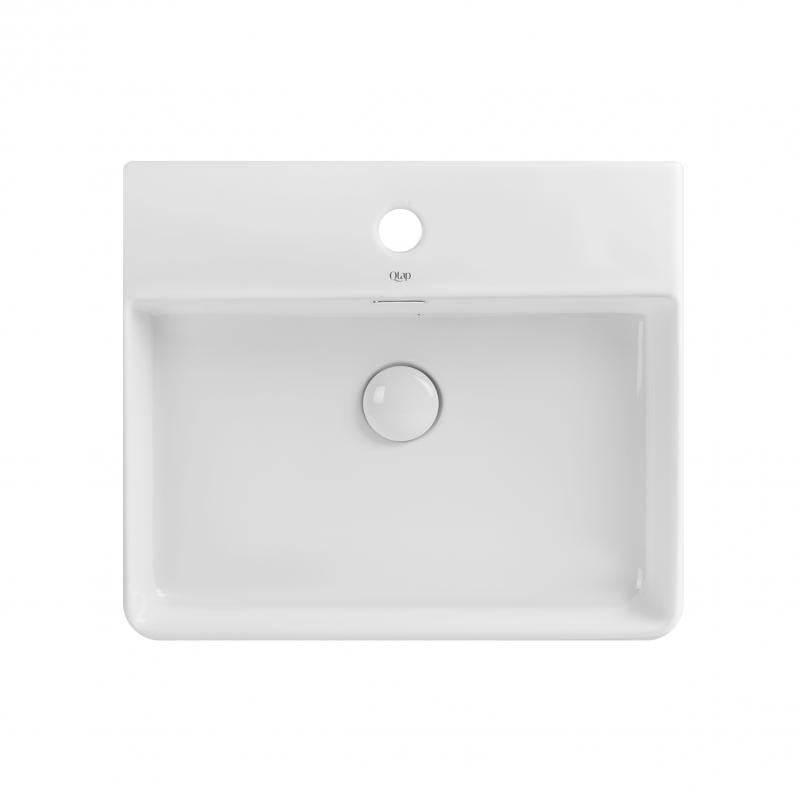 Раковина Qtap Nando LT 500х420х120 з донним клапаном White (QT12112173SW)